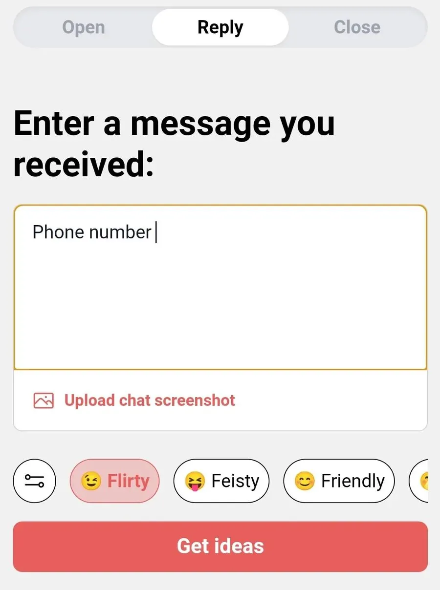 Screenshot of YourMove AI's Chat Assistant showing the tool's basic interface
