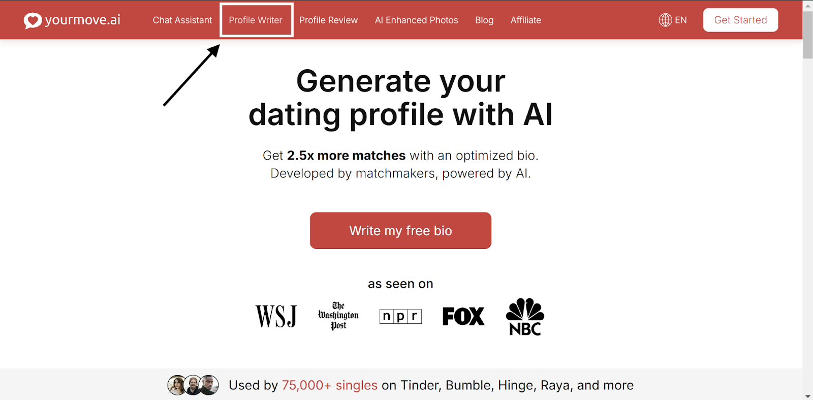 A tutorial on how to use Your Move AI’s profile writer tool.