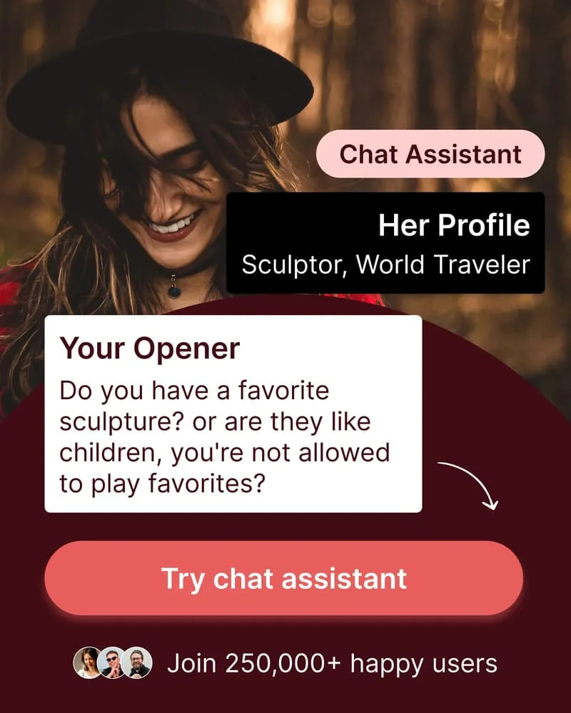 Dating app openers, Chat assistant Yourmove ai