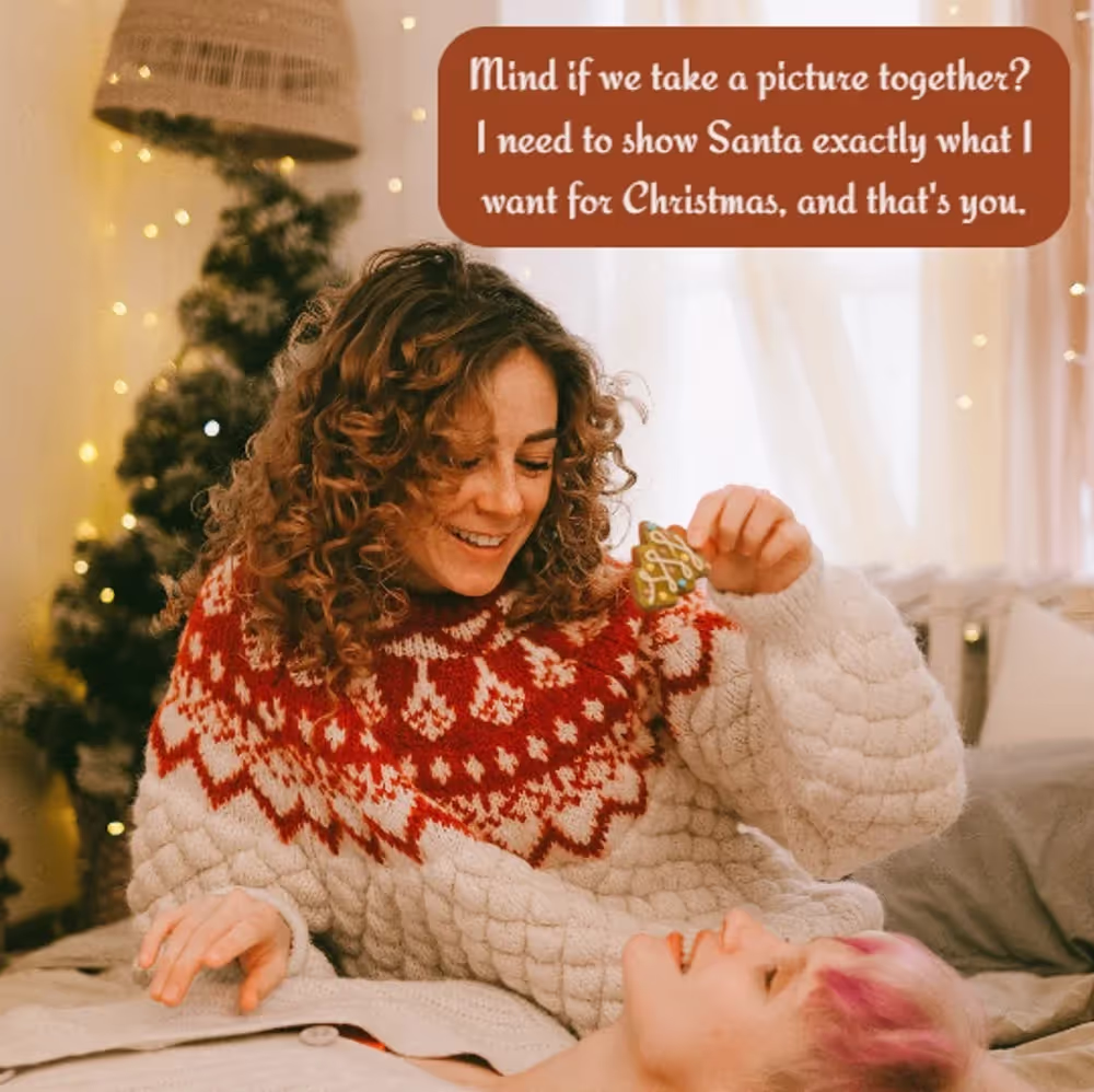 Funny Christmas Pick Up Lines