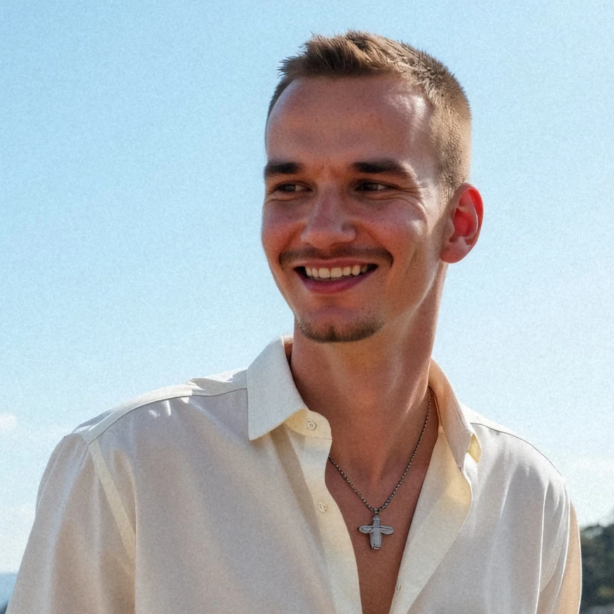 A photo of a guy after being enhanced with YourMove AI