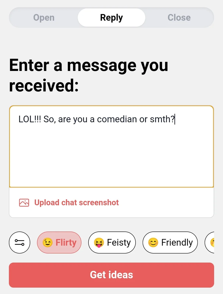 yourmove chat assistant for hinge