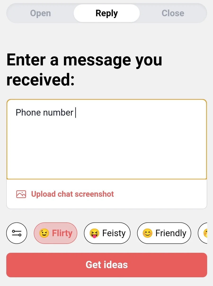 Screenshot of YourMove AI's Chat Assistant showing the tool's basic interface