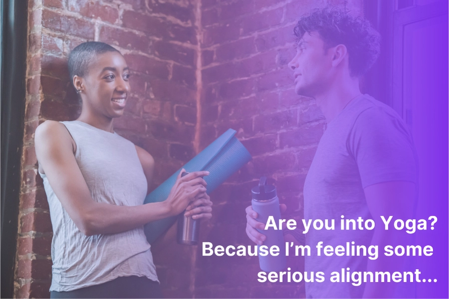 witty gym pickup lines